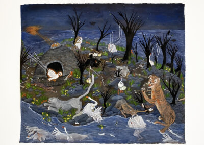 Œuvre, Unknown arrows, de l'artiste Molly Bertheaud